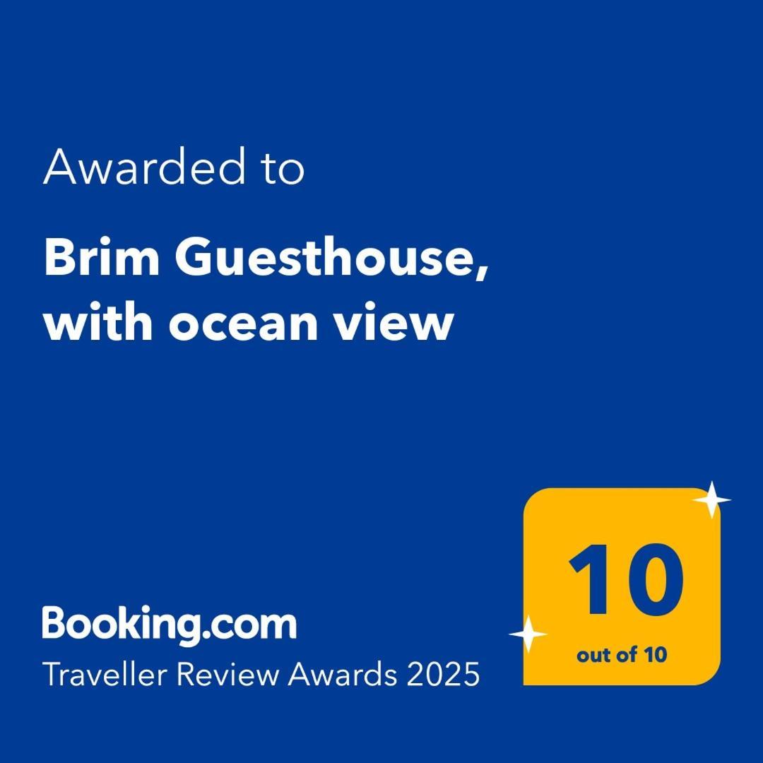 Brim Guesthouse, With Ocean View Saudarkrokur Exterior foto